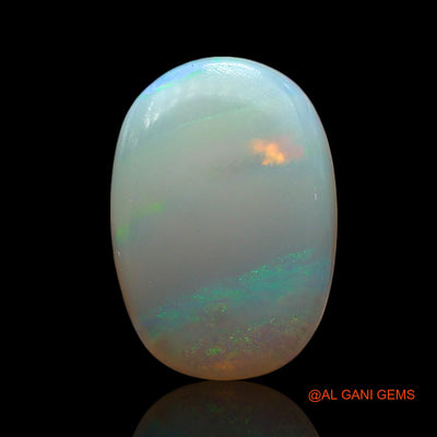 3.00 Cts Natural Australian Fire Opal Loose Gemstone Oval Cabochon 14x10x3 mm AF-709