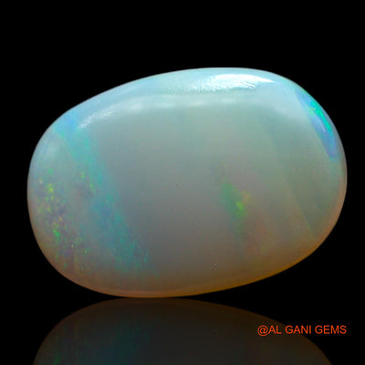 3.00 Cts Natural Australian Fire Opal Loose Gemstone Oval Cabochon 14x10x3 mm AF-709