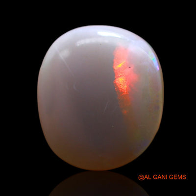 5.00 Cts Natural Australian Fire Opal Loose Gemstone Oval Cabochon 13x11x5 mm AF-711