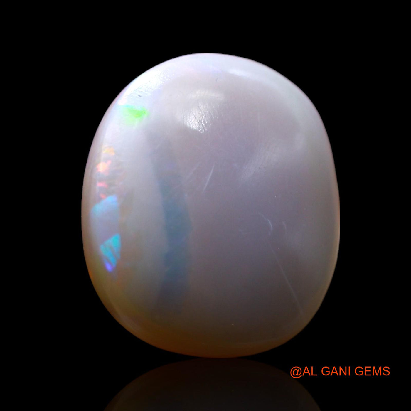 5.00 Cts Natural Australian Fire Opal Loose Gemstone Oval Cabochon 13x11x5 mm AF-711
