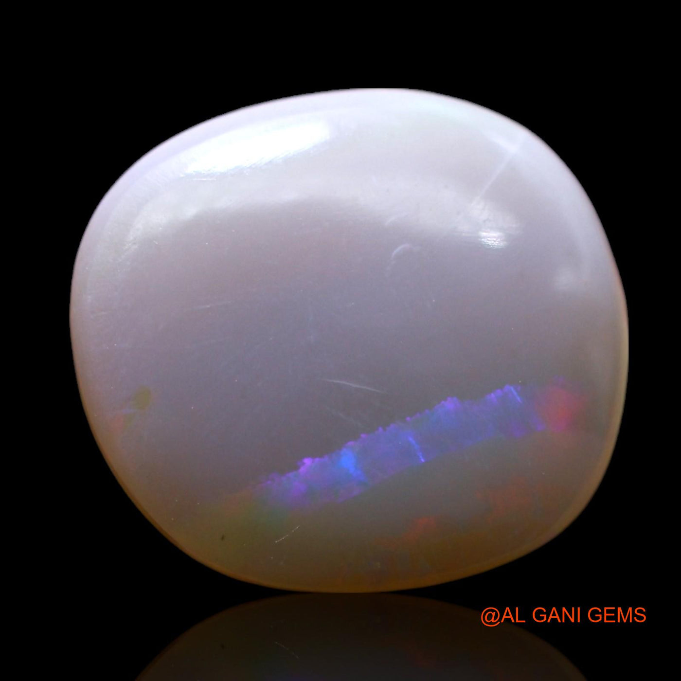 5.00 Cts Natural Australian Fire Opal Loose Gemstone Oval Cabochon 13x11x5 mm AF-711