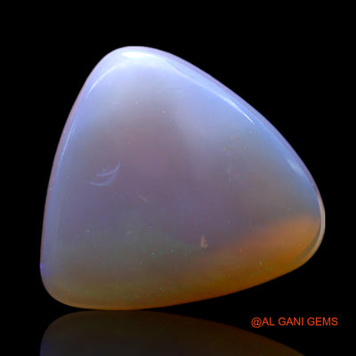 3.00 Cts Natural Australian Fire Opal Loose Gemstone Trillion Cabochon 12x12x4 mm AF-713