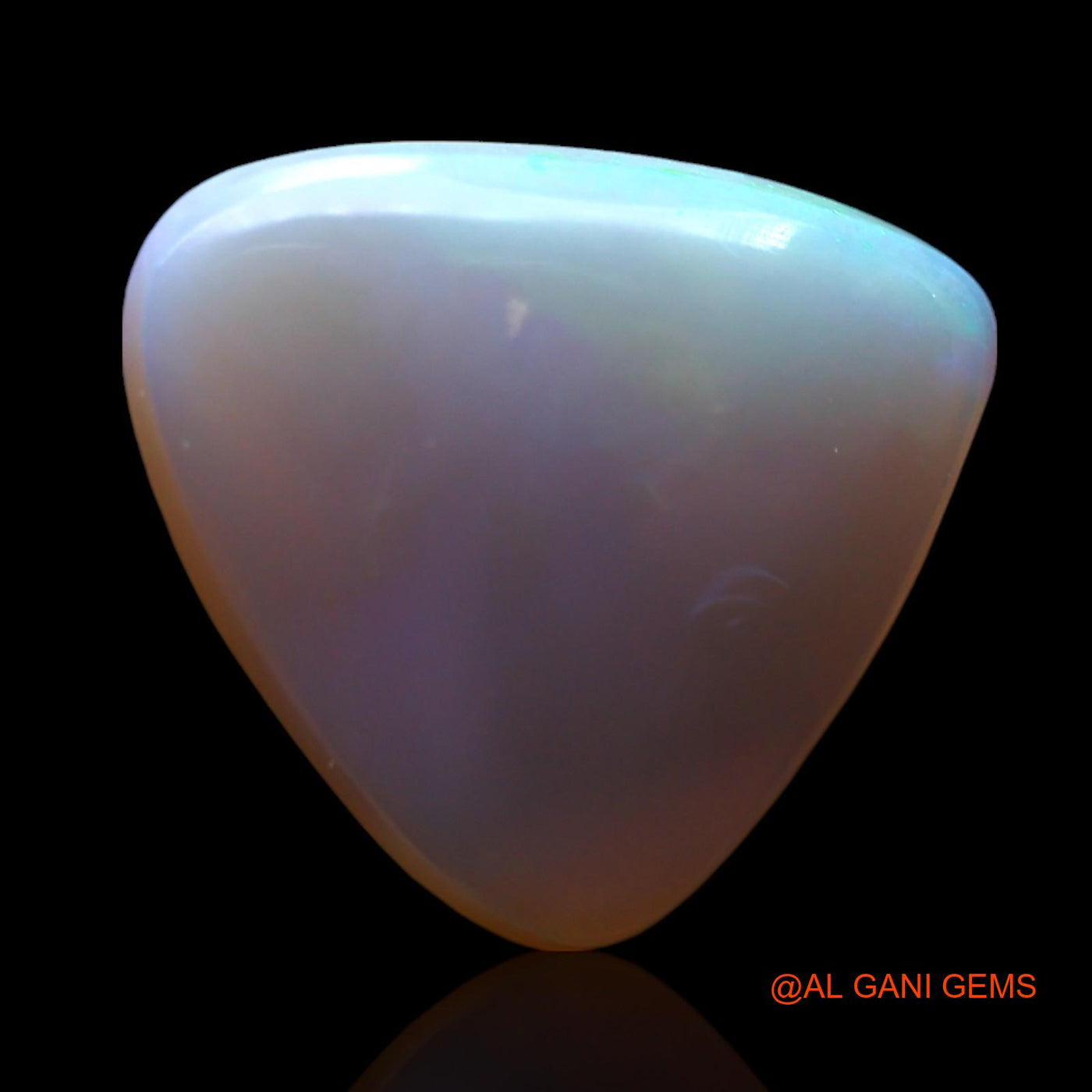 3.00 Cts Natural Australian Fire Opal Loose Gemstone Trillion Cabochon 12x12x4 mm AF-713