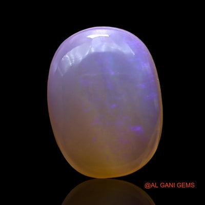 4.00 Cts Unheated Australian Fire Opal Loose Gemstone Oval Cabochon Natural 13x10x4 mm AF-714
