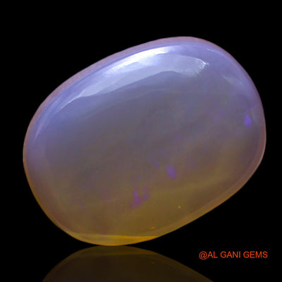4.00 Cts Unheated Australian Fire Opal Loose Gemstone Oval Cabochon Natural 13x10x4 mm AF-714