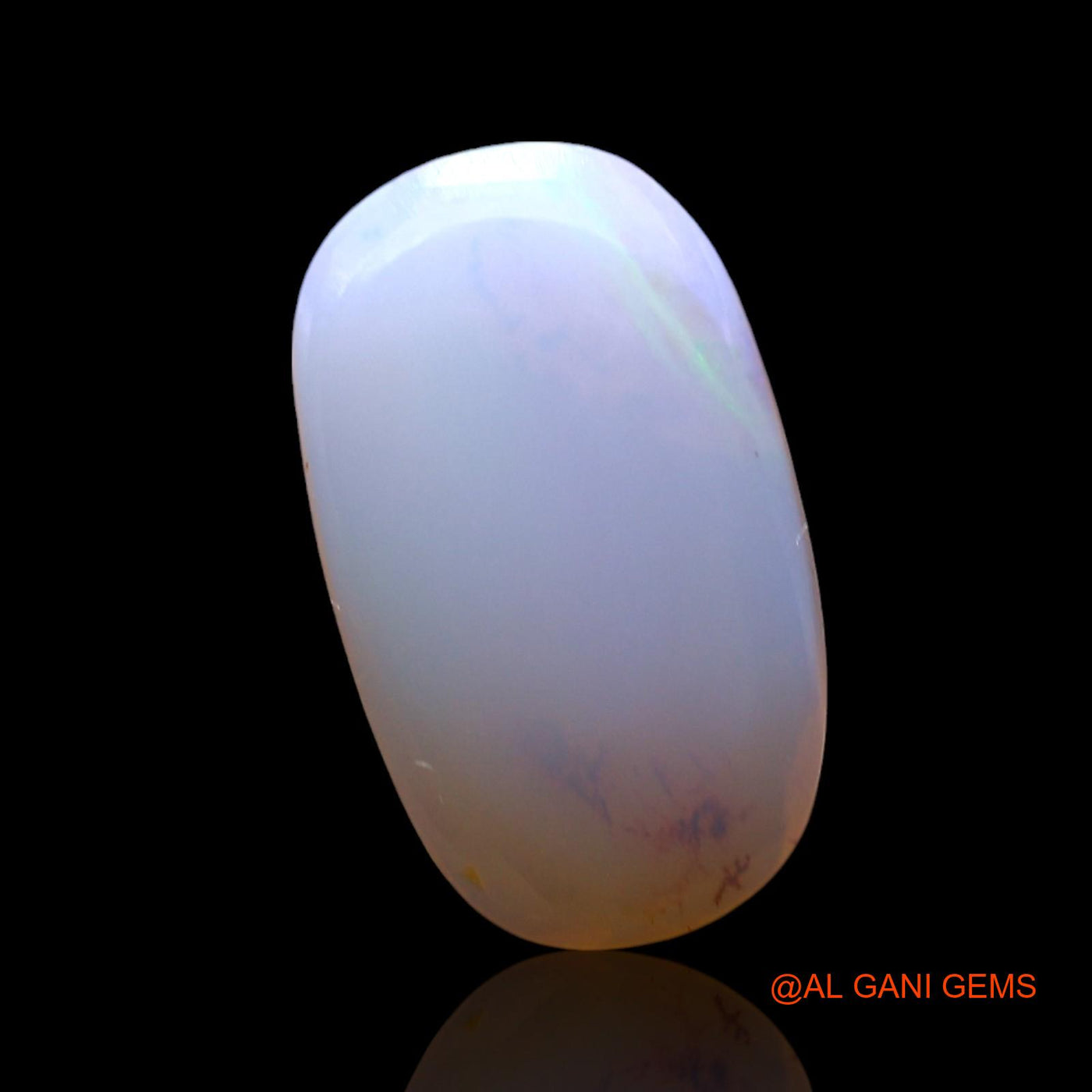 Natural Untreated Fire Opal Loose Gemstone Oval Cabochon From Australia 3.00 Cts 14x8x3 mm AF-715