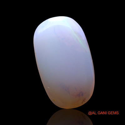 Natural Untreated Fire Opal Loose Gemstone Oval Cabochon From Australia 3.00 Cts 14x8x3 mm AF-715