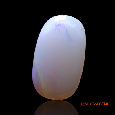Natural Untreated Fire Opal Loose Gemstone Oval Cabochon From Australia 3.00 Cts 14x8x3 mm AF-715