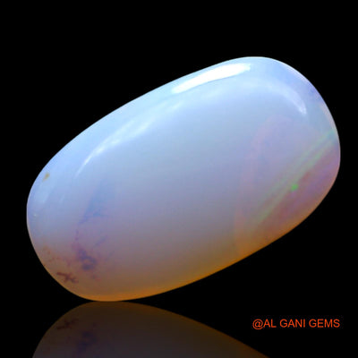 Natural Untreated Fire Opal Loose Gemstone Oval Cabochon From Australia 3.00 Cts 14x8x3 mm AF-715