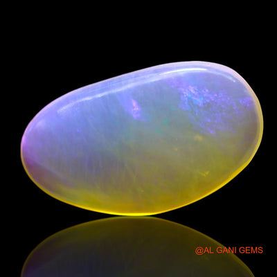Natural Untreated Fire Opal Loose Gemstone Oval Cabochon From Australia 2.00 Cts 14x8x3 mm AF-716