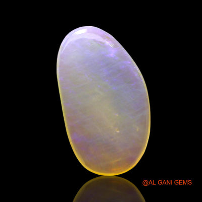 Natural Untreated Fire Opal Loose Gemstone Oval Cabochon From Australia 2.00 Cts 14x8x3 mm AF-716