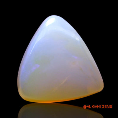 3.00 Cts Natural Australian Fire Opal Loose Gemstone Trillion Cabochon 12x11x4 mm AF-718