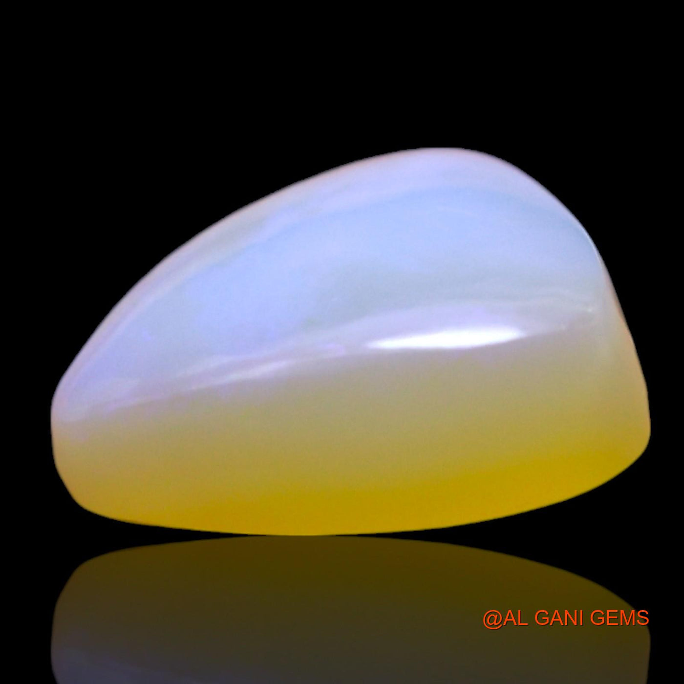 3.00 Cts Natural Australian Fire Opal Loose Gemstone Trillion Cabochon 12x11x4 mm AF-718