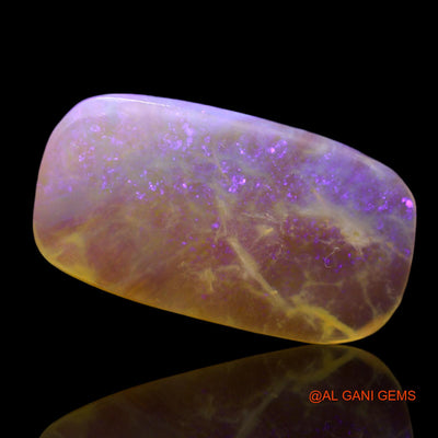 4.00 Cts Natural Australian Fire Opal Loose Gemstone Oval Cabochon 19x10x2 mm AF-71