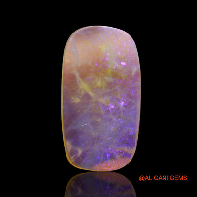 4.00 Cts Natural Australian Fire Opal Loose Gemstone Oval Cabochon 19x10x2 mm AF-71