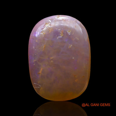 3.00 Cts Natural Australian Fire Opal Loose Gemstone Oval Cabochon 13x9x3 mm AF-720