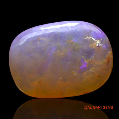 3.00 Cts Natural Australian Fire Opal Loose Gemstone Oval Cabochon 13x9x3 mm AF-720