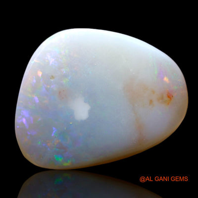 Natural Untreated Fire Opal Loose Gemstone Fancy Cabochon From Australia 4.00 Cts 13x10x3 mm AF-721