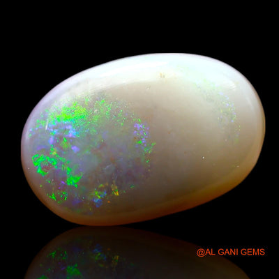 Natural Fire Opal Gemstone 3.00 Cts Loose Oval Cabochon From Australia 14x9x3 mm AF-722