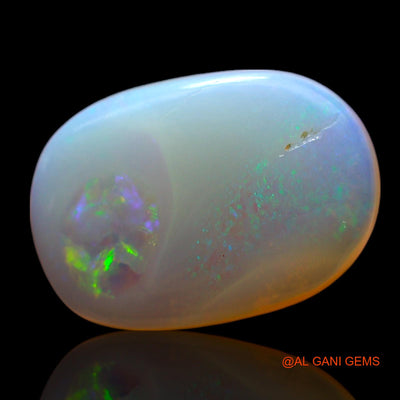 2.00 Cts Natural Australian Fire Opal Oval Cabochon Loose Gemstone For Jewelry 13x9x3 mm AF-723