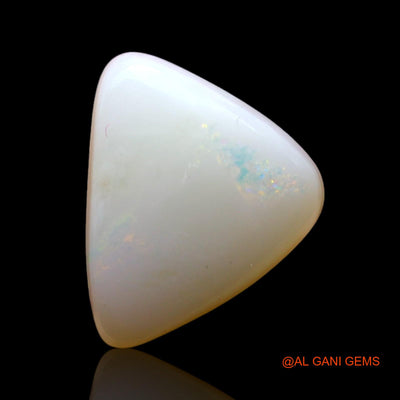 4.00 Cts Natural Australian Fire Opal Trillion Cabochon Loose Gemstone For Jewelry 12x10x5 mm AF-725