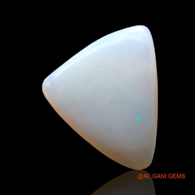 Natural Fire Opal Gemstone 2.00 Cts Loose Trillion Cabochon From Australia 13x11x2 mm AF-726