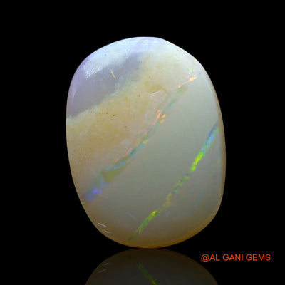 Natural Untreated Fire Opal Loose Gemstone Oval Cabochon From Australia 2.00 Cts 13x9x2 mm AF-727