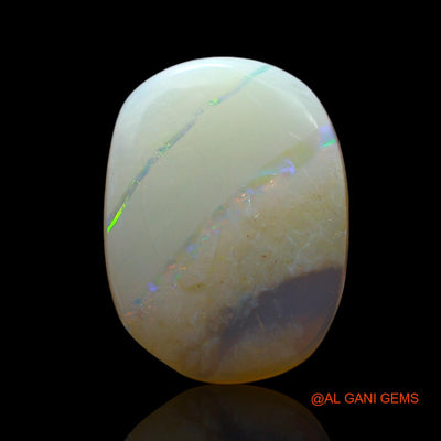 Natural Untreated Fire Opal Loose Gemstone Oval Cabochon From Australia 2.00 Cts 13x9x2 mm AF-727
