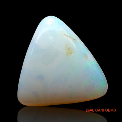 2.00 Cts Natural Australian Fire Opal Loose Gemstone Trillion Cabochon 12x11x3 mm AF-728