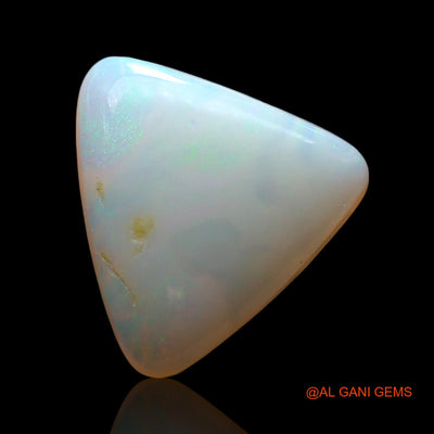 2.00 Cts Natural Australian Fire Opal Loose Gemstone Trillion Cabochon 12x11x3 mm AF-728