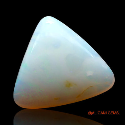 2.00 Cts Natural Australian Fire Opal Loose Gemstone Trillion Cabochon 12x11x3 mm AF-728
