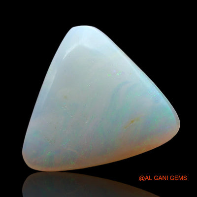 2.00 Cts Natural Australian Fire Opal Loose Gemstone Trillion Cabochon 12x11x3 mm AF-728