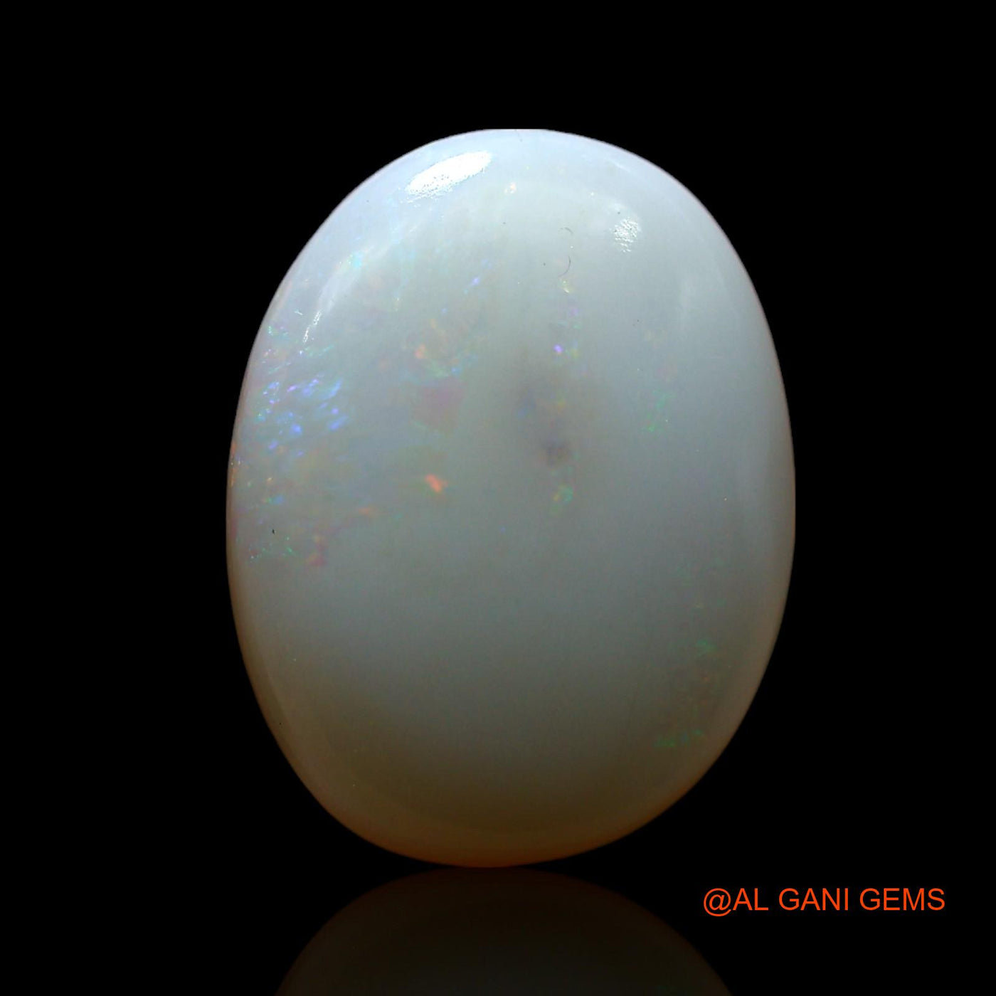 3.00 Cts Natural Australian Fire Opal Oval Cabochon Loose Gemstone For Jewelry 13x10x3 mm AF-729