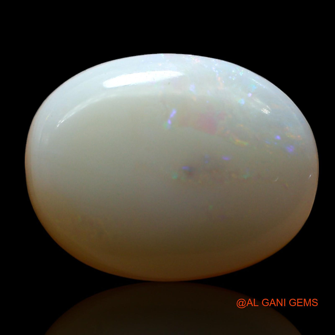 3.00 Cts Natural Australian Fire Opal Oval Cabochon Loose Gemstone For Jewelry 13x10x3 mm AF-729