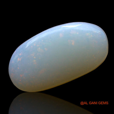 Natural Untreated Fire Opal Loose Gemstone Oval Cabochon From Australia 2.00 Cts 15x8x3 mm AF-731