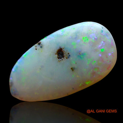 1.00 Cts Natural Australian Fire Opal Pear Cabochon Loose Gemstone For Jewelry 15x8x2 mm AF-732