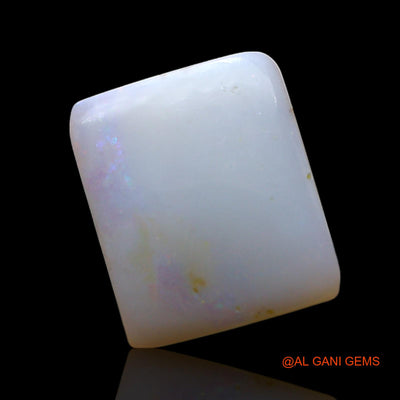 2.00 Cts Natural Australian Fire Opal Loose Gemstone Square Cabochon 12x10x2 mm AF-733