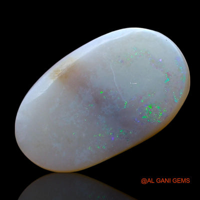 Natural Fire Opal Gemstone 1.00 Cts Loose Oval Cabochon From Australia 15x9x1 mm AF-734