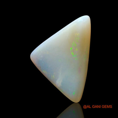 2.00 Cts Natural Australian Fire Opal Loose Gemstone Trillion Cabochon 14x9x3 mm AF-739
