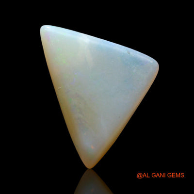 2.00 Cts Natural Australian Fire Opal Loose Gemstone Trillion Cabochon 14x9x3 mm AF-739
