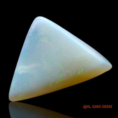 2.00 Cts Natural Australian Fire Opal Loose Gemstone Trillion Cabochon 14x9x3 mm AF-739