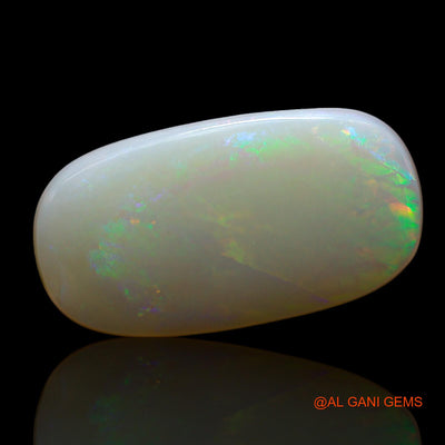 5.00 Cts Natural Australian Fire Opal Oval Cabochon Loose Gemstone For Jewelry 19x10x3 mm AF-73