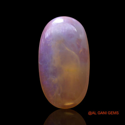 2.00 Cts Natural Australian Fire Opal Loose Gemstone Oval Cabochon 15x8x3 mm AF-741