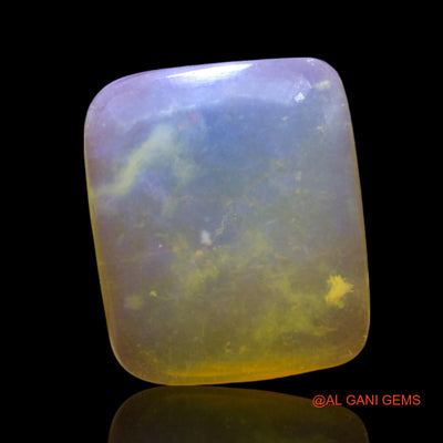 Natural Fire Opal Gemstone 3.00 Cts Loose Square Cabochon From Australia 12x10x4 mm AF-742