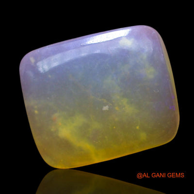 Natural Fire Opal Gemstone 3.00 Cts Loose Square Cabochon From Australia 12x10x4 mm AF-742