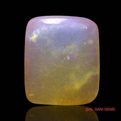Natural Fire Opal Gemstone 3.00 Cts Loose Square Cabochon From Australia 12x10x4 mm AF-742