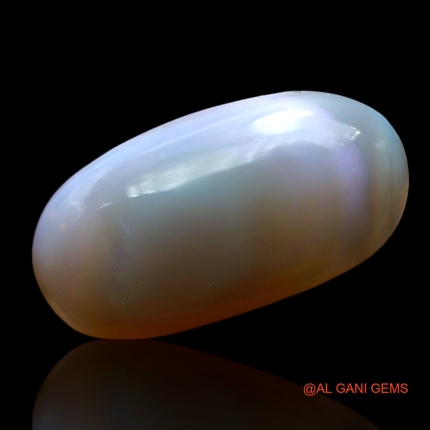 3.00 Cts Natural Australian Fire Opal Loose Gemstone Oval Cabochon 14x7x4 mm AF-743