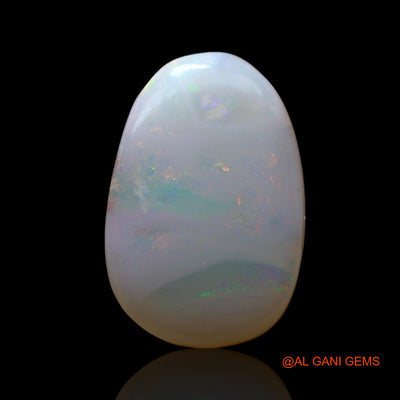 3.00 Cts Natural Australian Fire Opal Oval Cabochon Loose Gemstone For Jewelry 13x8x3 mm AF-746