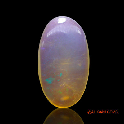 2.00 Cts Unheated Australian Fire Opal Loose Gemstone Oval Cabochon Natural 14x8x3 mm AF-747