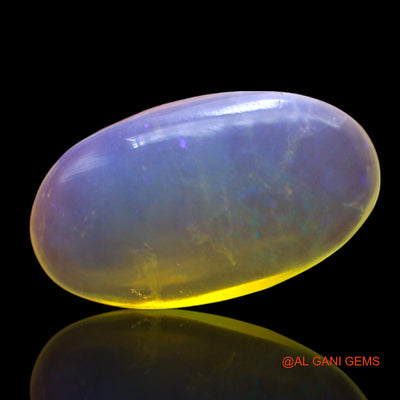 2.00 Cts Unheated Australian Fire Opal Loose Gemstone Oval Cabochon Natural 14x8x3 mm AF-747